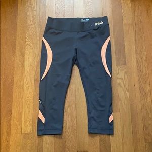 Fila Running Crop Tights - Size Small